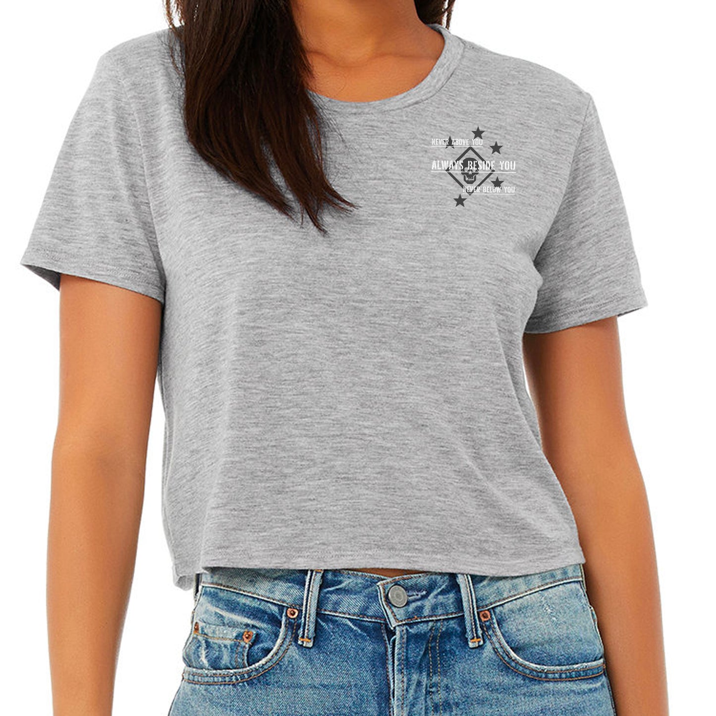 Raider memorial Ladies Crop Top