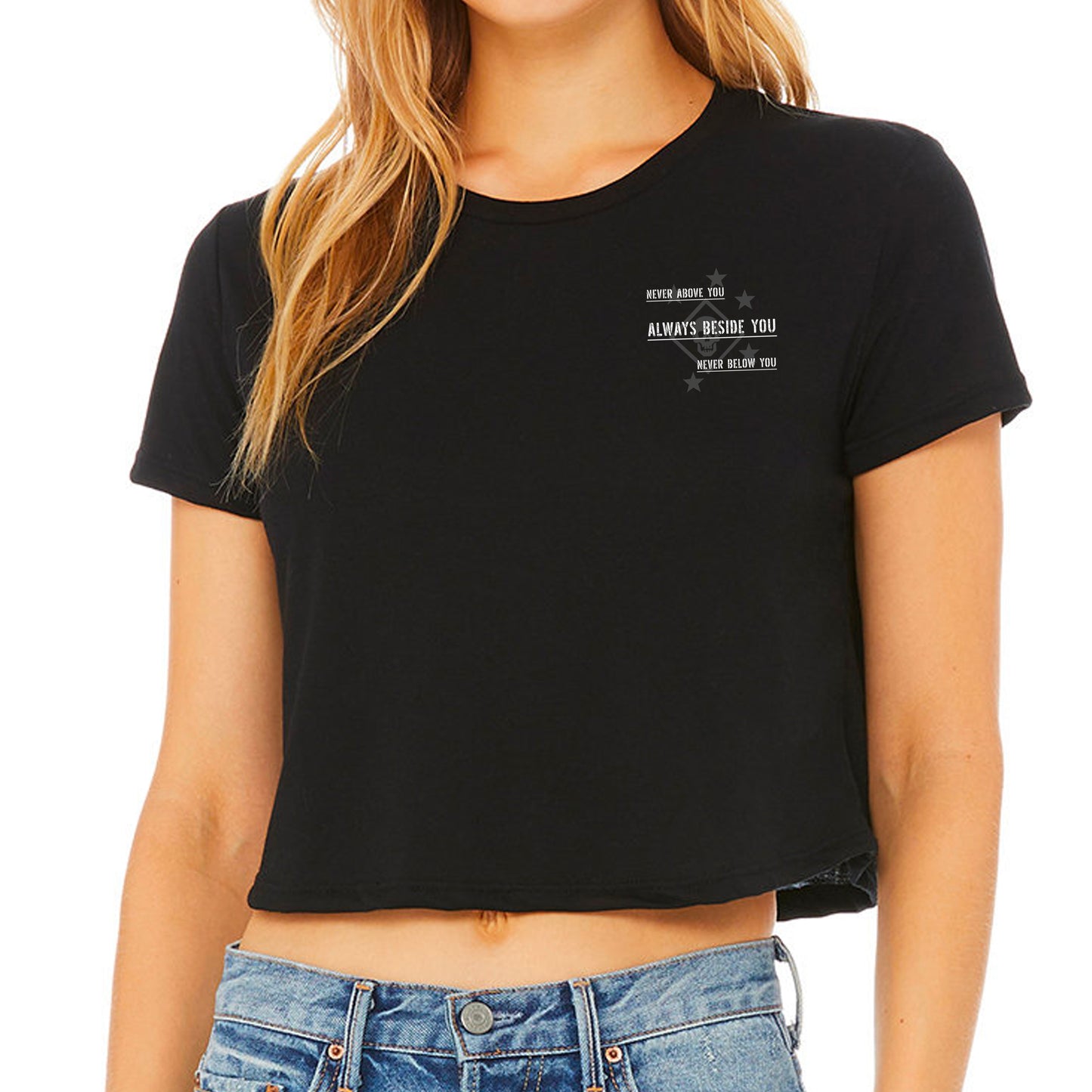 Raider memorial Ladies Crop Top